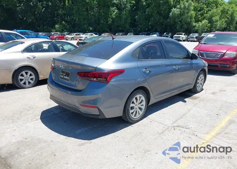 2019 Hyundai Accent Se из США, поврежденный, VIN 3KPC24A36KE046787